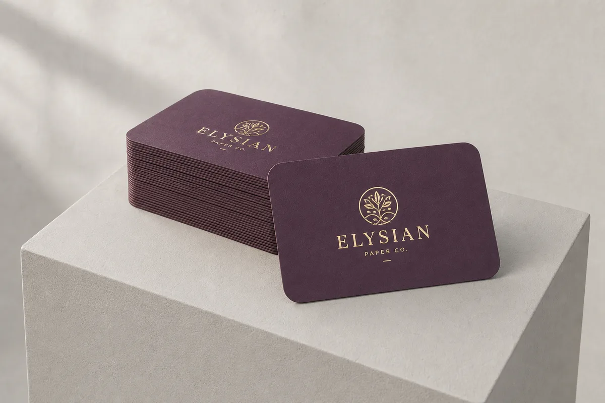 Soft-Touch Business Cards
